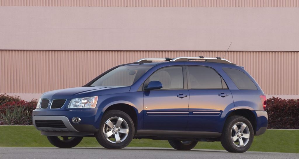 Pontiac Torrent Sales Figures 