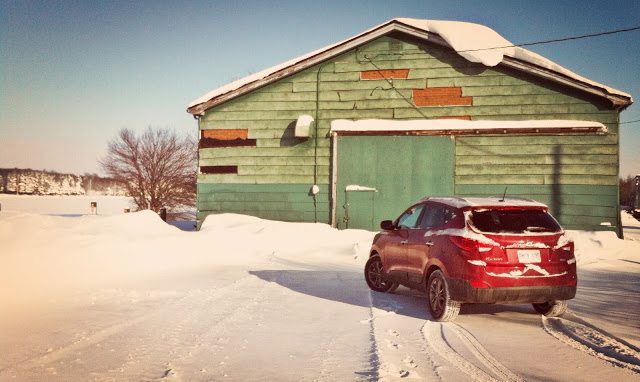 2014 Hyundai Tucson GLS AWD snow PEI