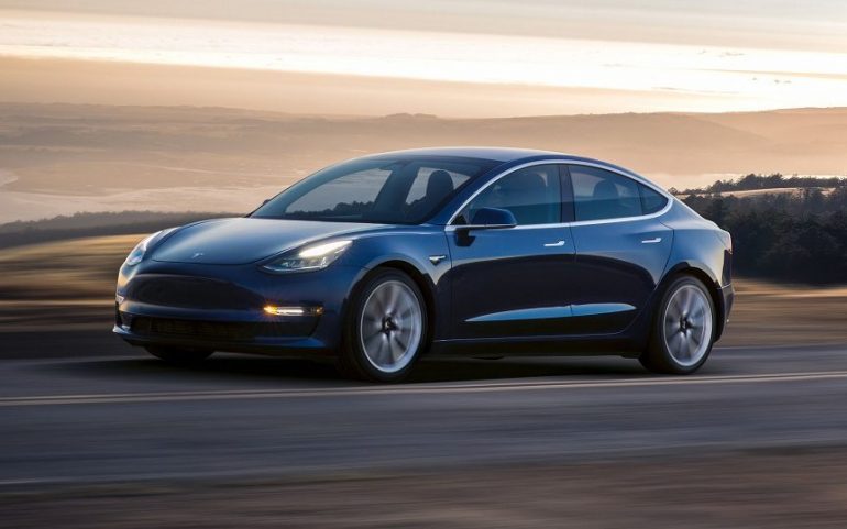 model 3 sales figures