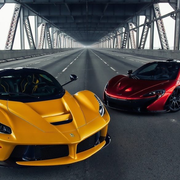 Ferrari LaFerrari and McLaren P1