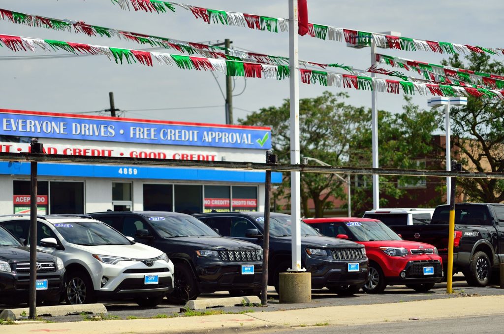 Used car dealership