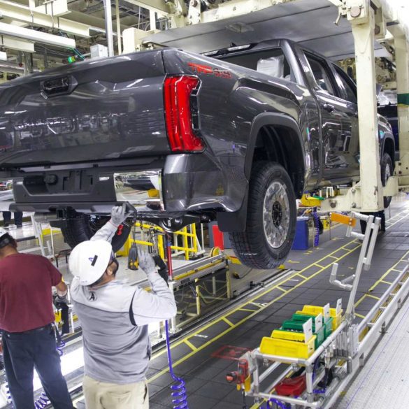 Toyota Tundra assembly line