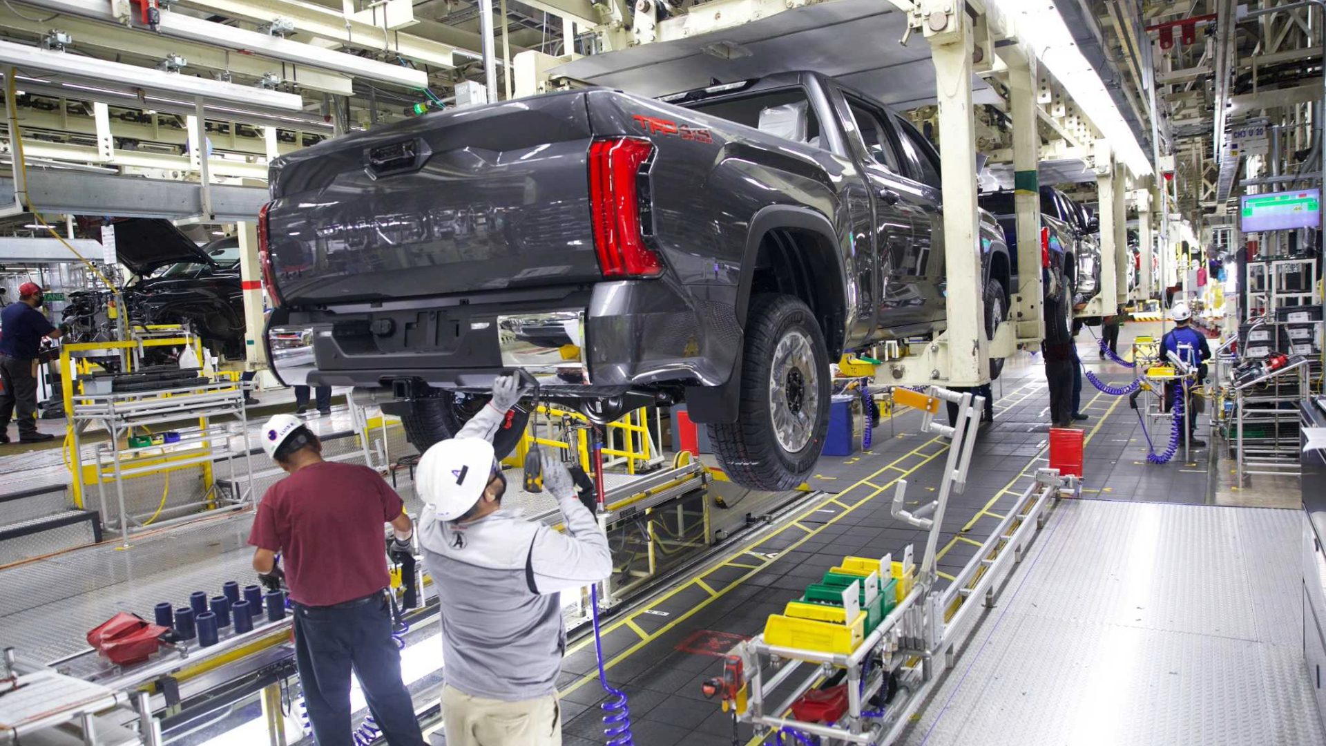 Toyota Tundra assembly line