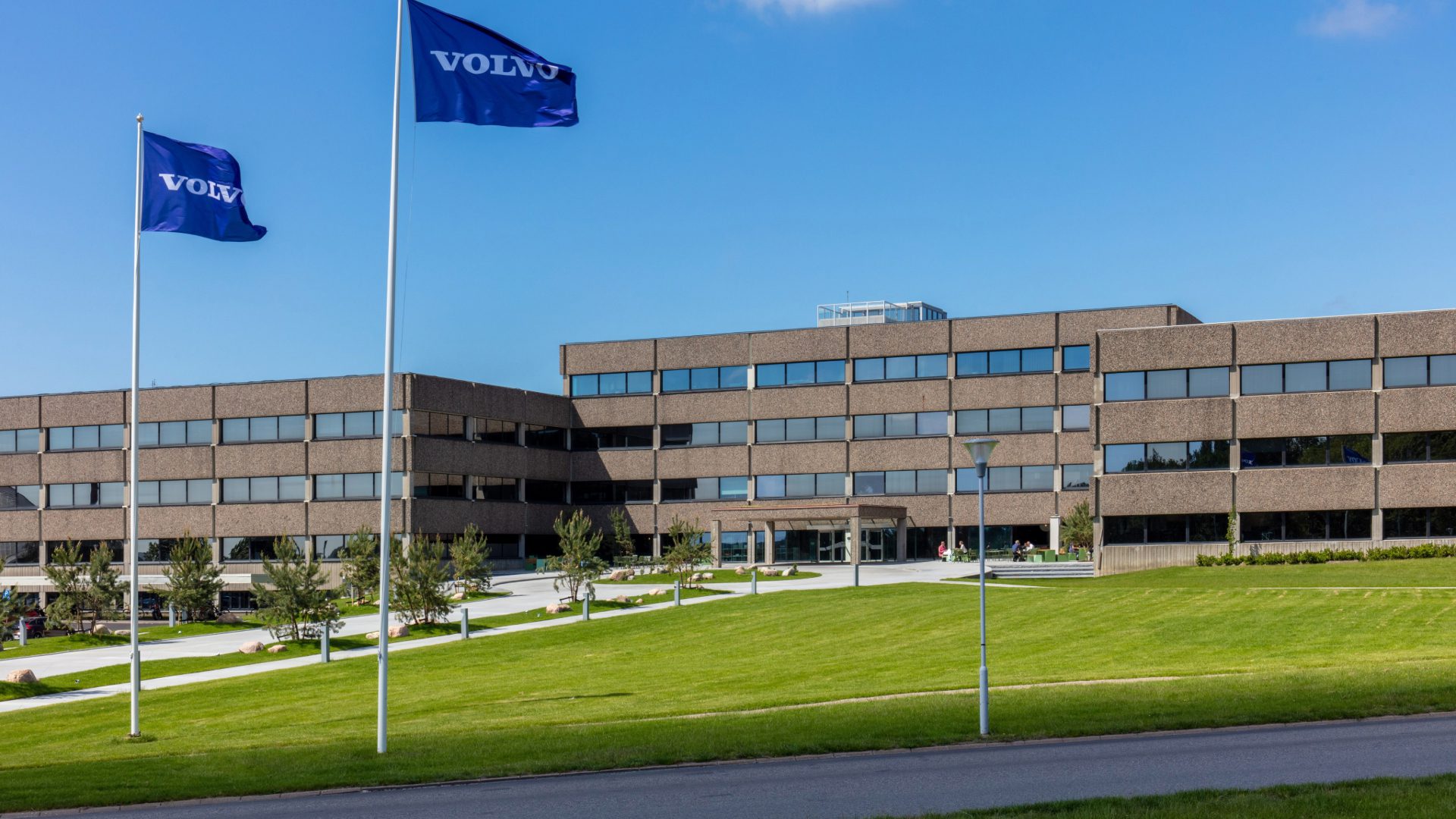 Volvo headquarters in Gothenburg Sweden