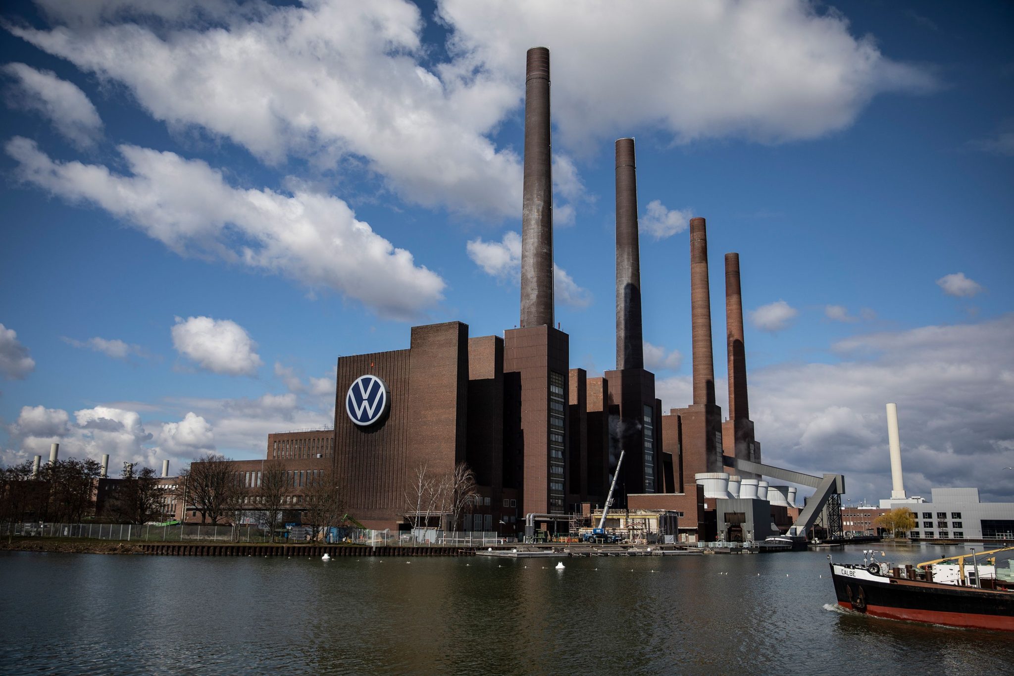 Volkswagen factory in Wolfsburg Germany