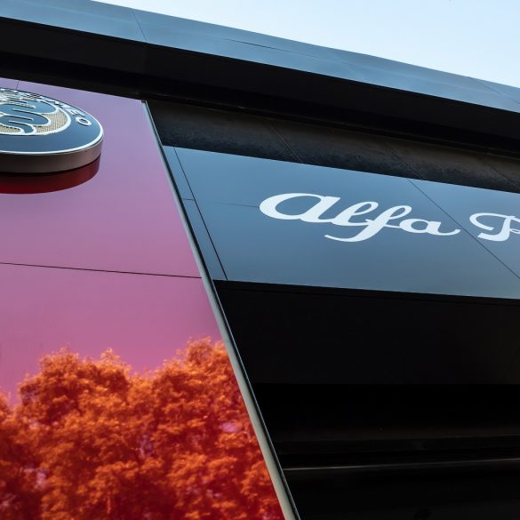 Alfa Romeo flagship dealership in Milano